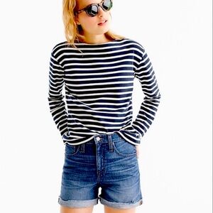 J. Crew Stretch Jean Shorts.